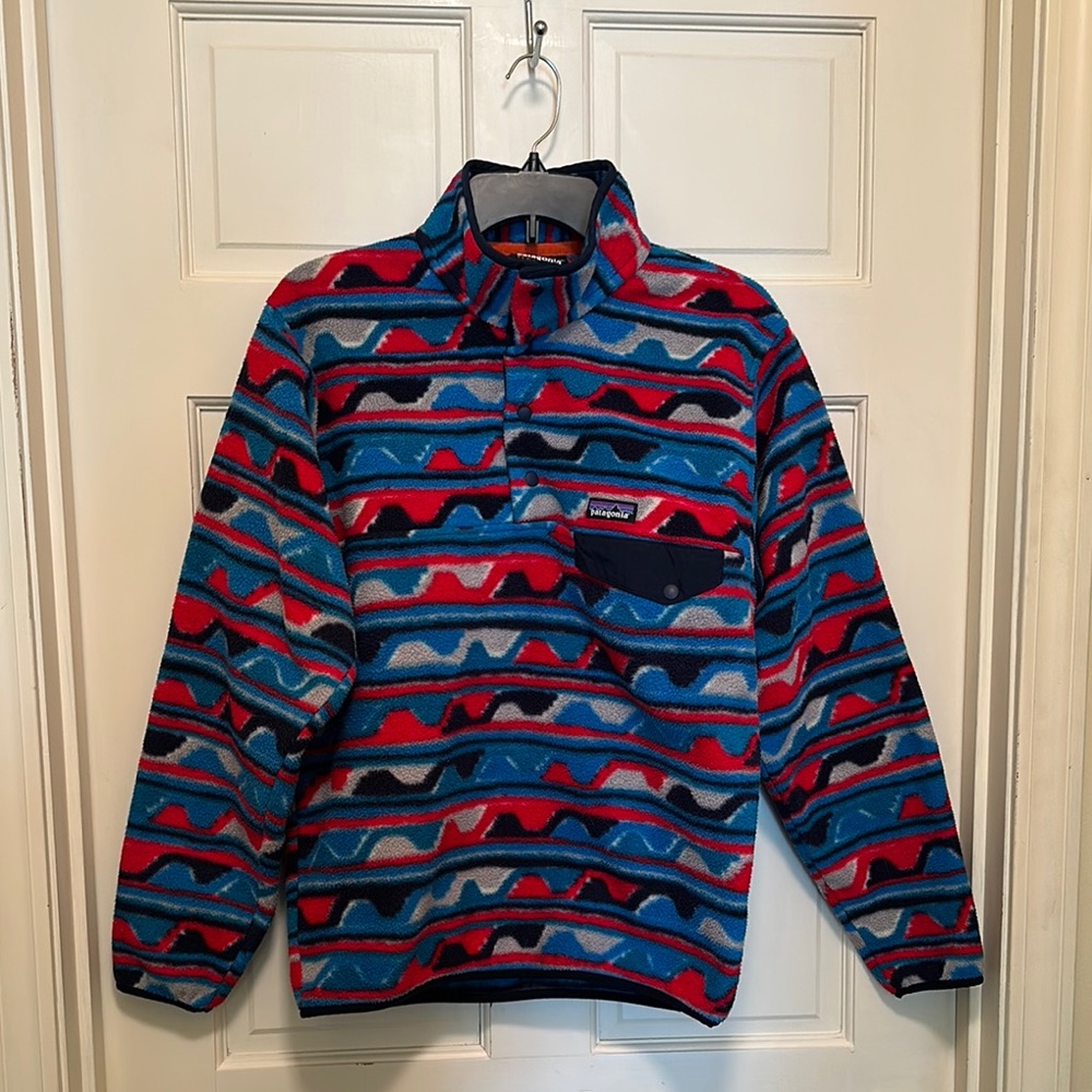 Patagonia Synchilla pattern sweater